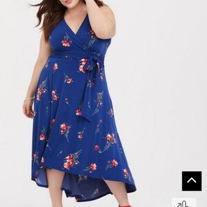 Midi Studio Knit Hi-Low Dress